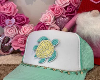 Sea Turtle Beach Trucker Hat
