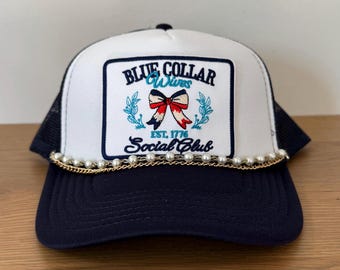 Blue Collar Wives Foam Trucker Hat