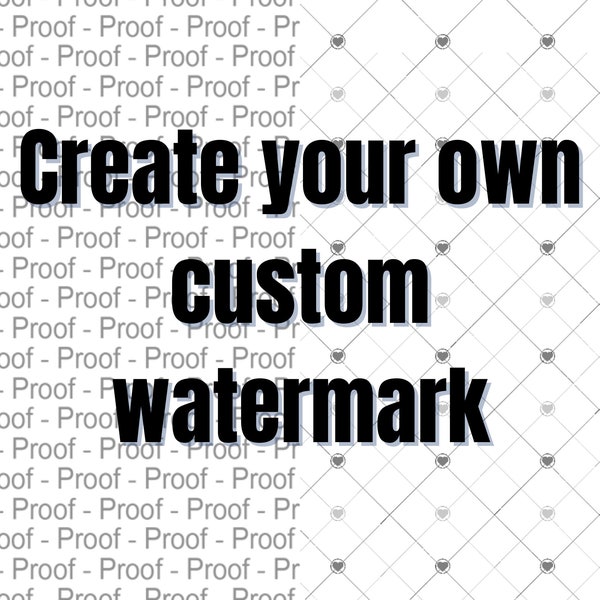 Custom Logo Watermark, Watermark Logo, Custom Proof PNG, Photo Overlay, copyright protection, Do Not Copy PNG Watermark, Copyright Proof,