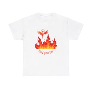 Encuentra tu camiseta de algodón Fire