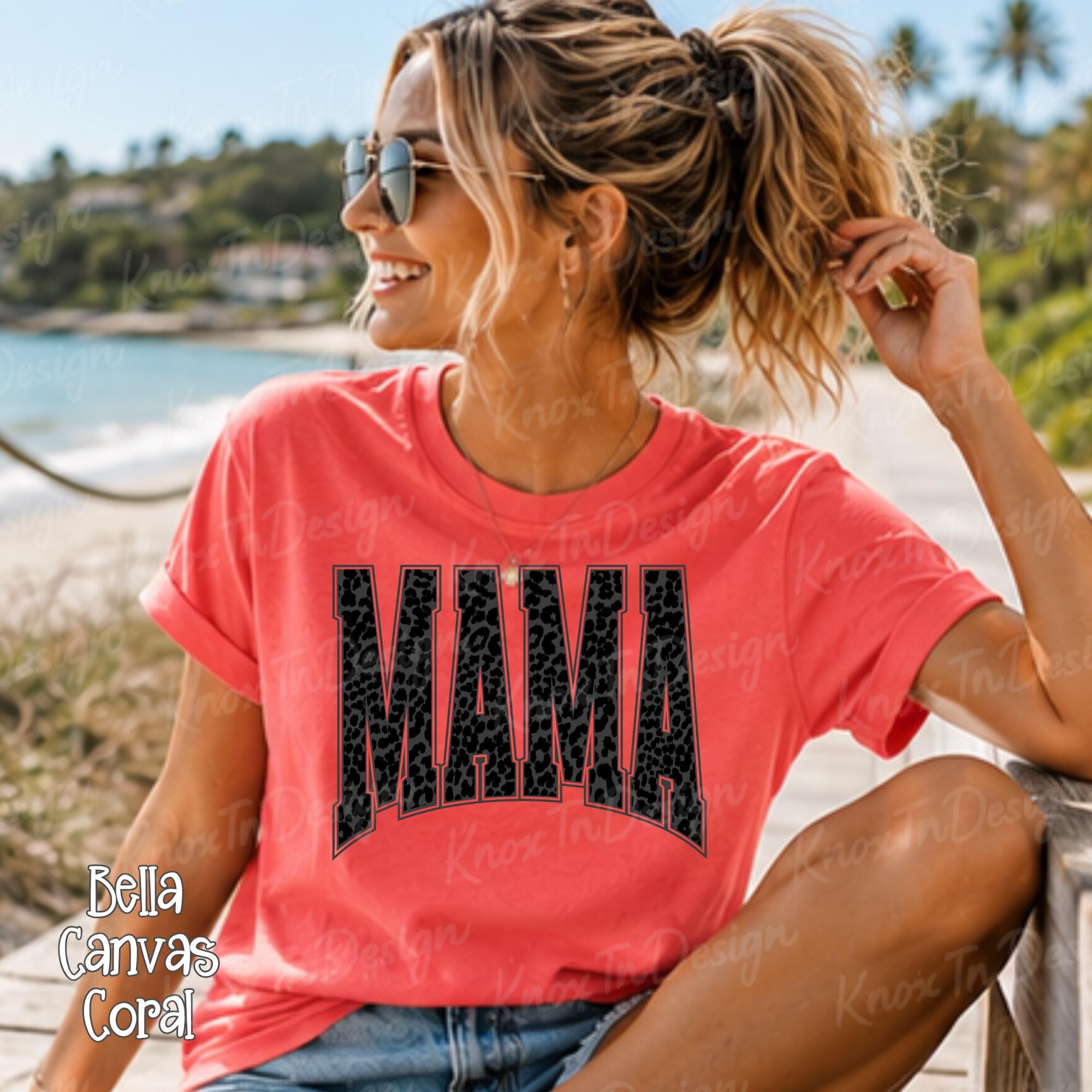 Mama Leopard Print Shirt, Comfort Colors Mama Tee, Bella Canvas Graphic Tee, Trendy Mom Shirt, Oversized Mama Tshirt, Boutique Style Tee
