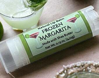 FROZEN MARGARITA Lip Balm Natural Moisturizing .15oz Oval Tube Dye Free