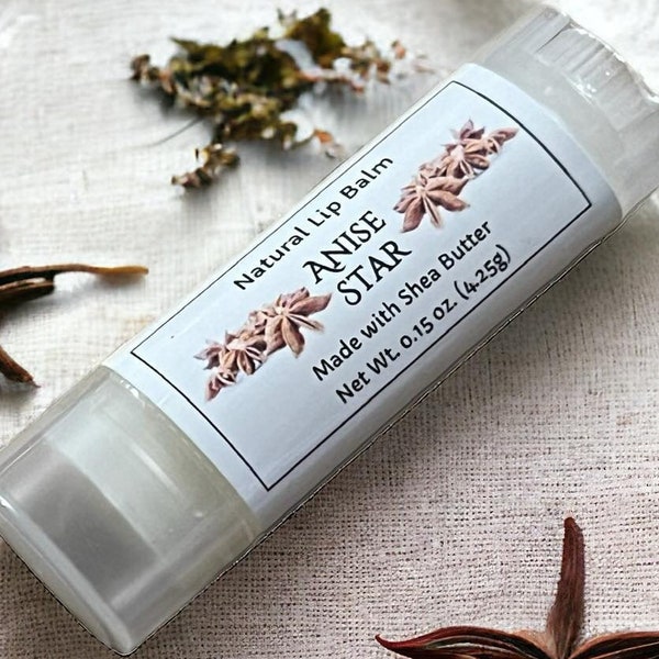 ANISE STAR Moisturizing Lip Balm .15oz Oval Tube