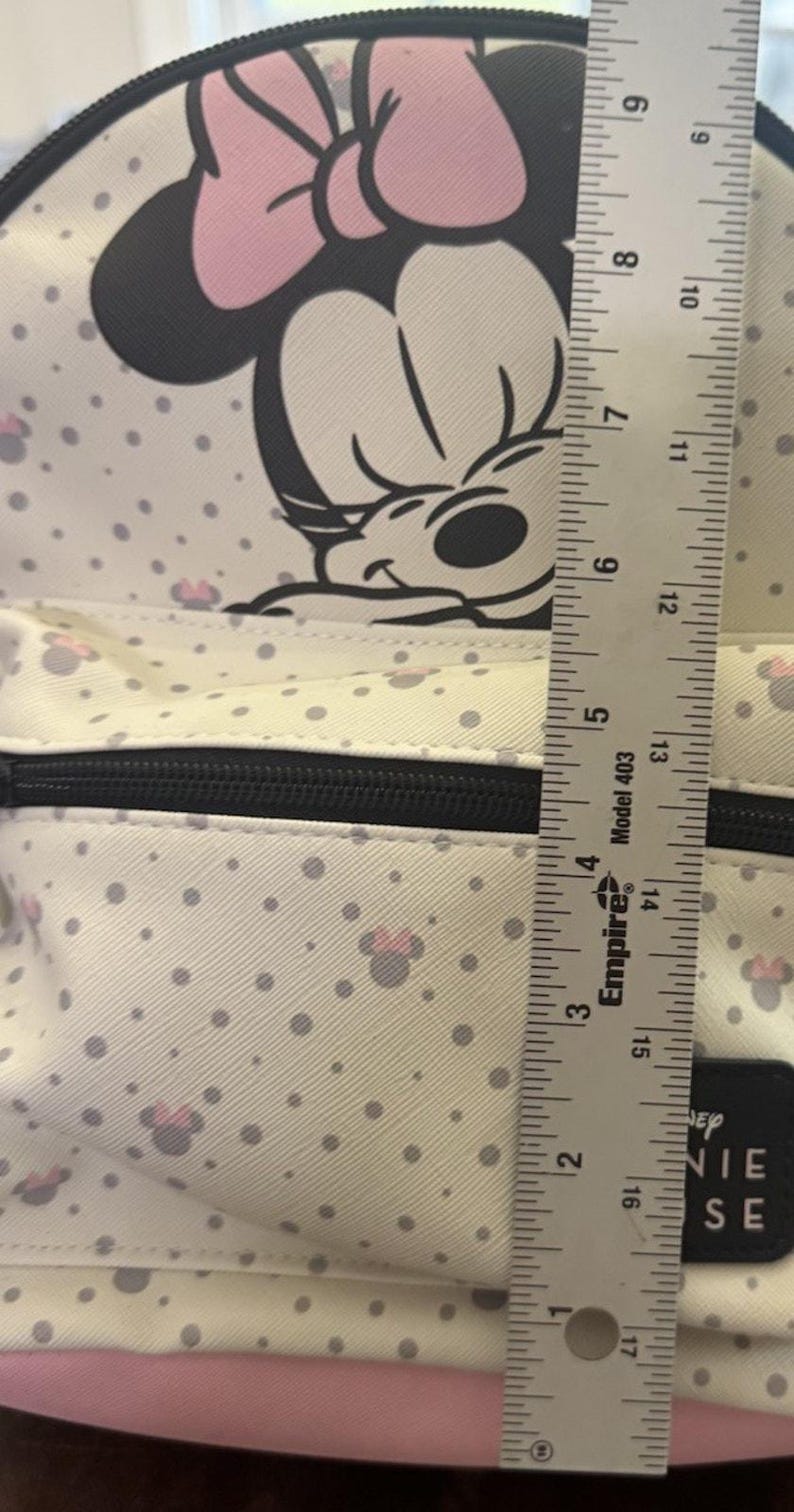 Bioworld Minnie Maus Mini Rucksack- Neu mit Tags - Disney Fun - Disney Land Bild 8