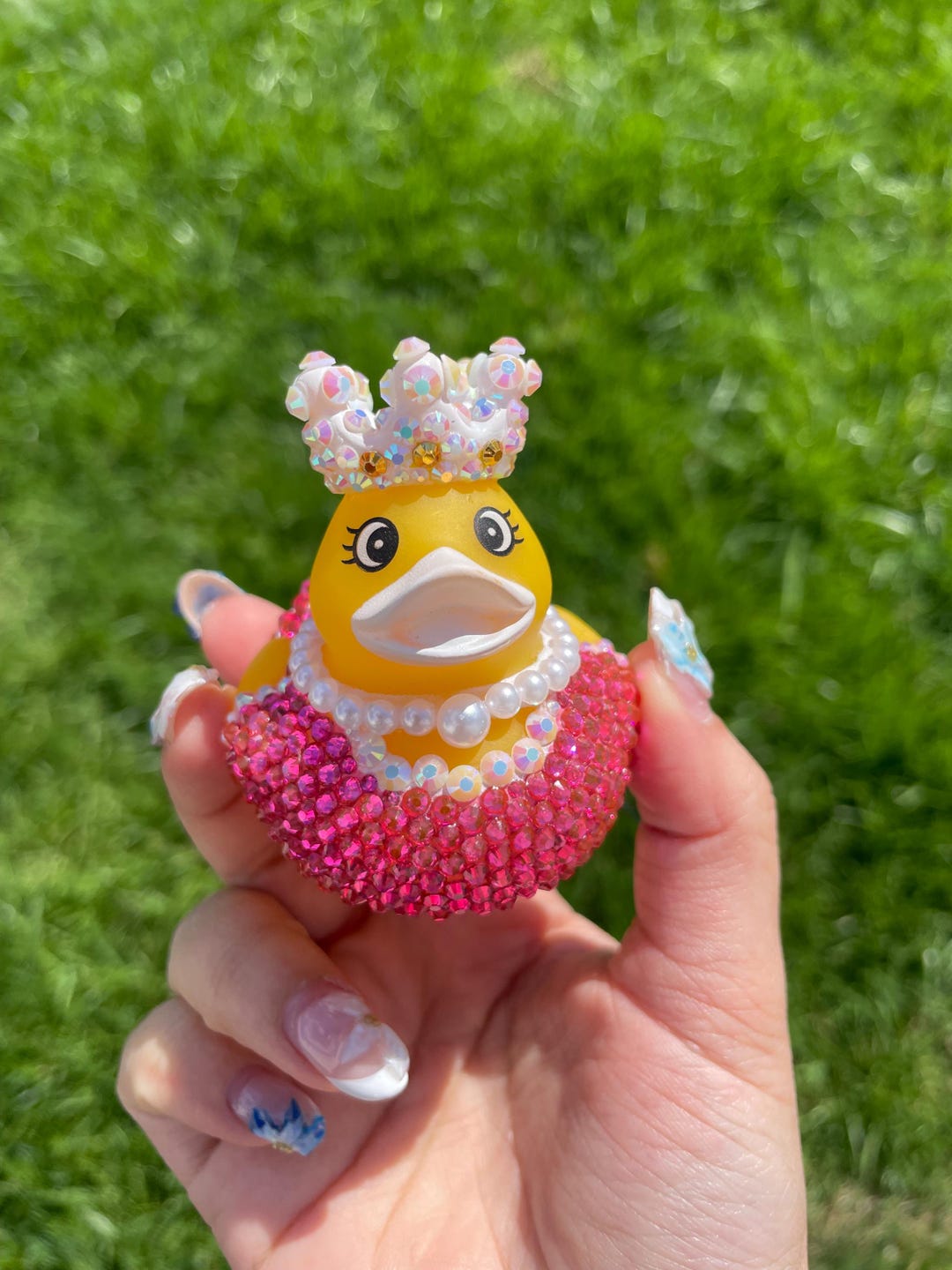 Princess Rhinestone Duck - Etsy