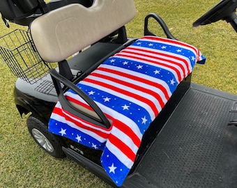Golf Cart Seat Cover Light Gray Terry Cloth Textured - Etsy