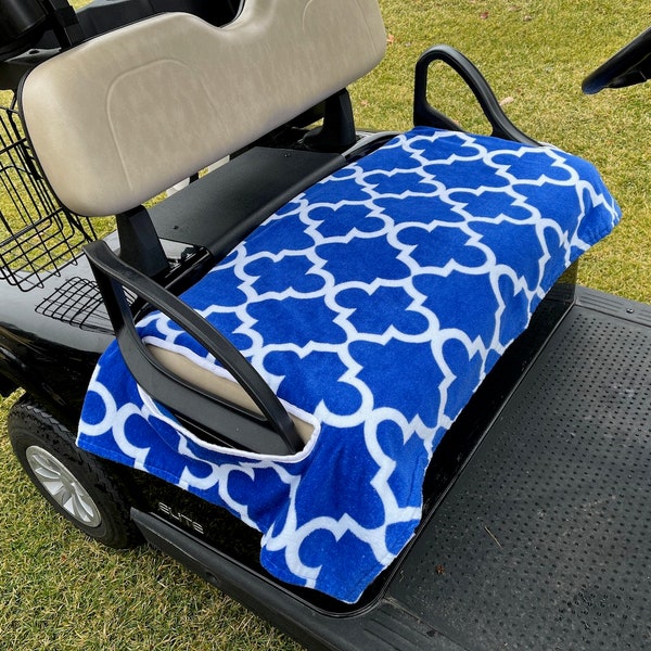 Golf Cart Seat Cover - Terry Cloth - Moroccan