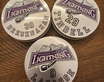 Personalized Hockey Wax Tins