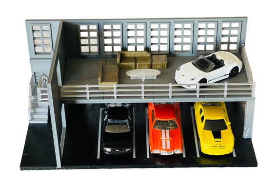 Die Cast Diorama | 3D Printed Showroom | 1/64 Scale Display