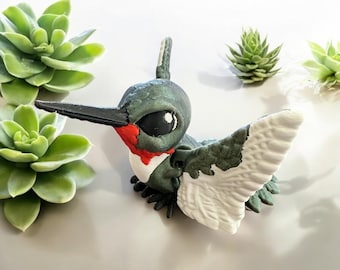 Flexi Hummingbird | 3D Printed Flex Toy | Sensory Toy | Fidget