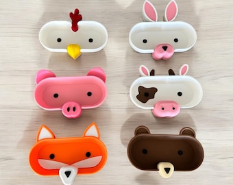 3D Printed Animal Glasses Holder | Cute Eyeglass Tray