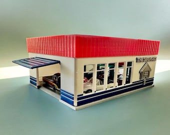3D Printed Die Cast Diorama: 1/64 Scale Warehouse Display