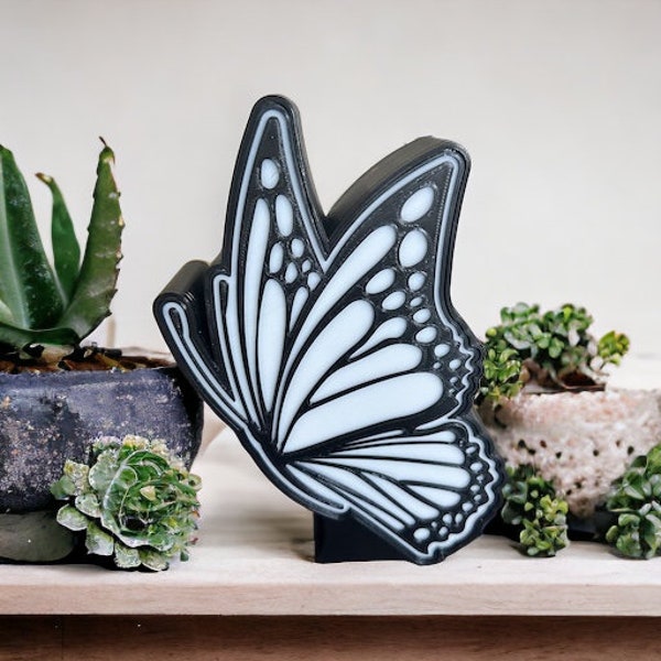 3D Printed Butterfly Lamp | Night Light