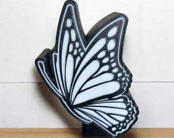 Night Light | 3D Printed Butterfly Lamp | Home Accessories | Lamp