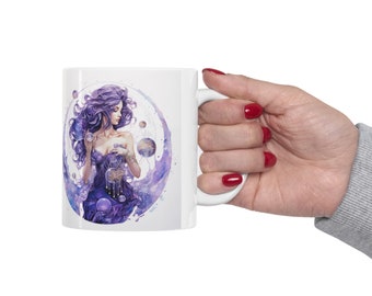 Aquarius 11 oz Ceramic Mug