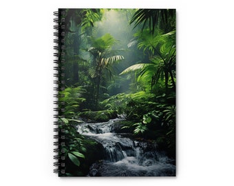 Rainforest Spiral Notebook - Ruled Line