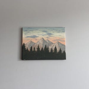 sunsets in the mountains