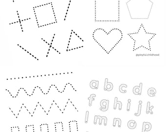 Pre-Writing Printables