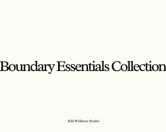 Setting Boundaries Ebook, Boundary Setting, Guide, Relationships, Mental Health, Stress Relief