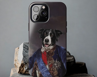 Custom Pet Phone Case Using Pet Photo & Name Custom Dog Portrait Phone Case Custom Cat Phone Case Personalized Royal Phone Case Cat iPhone