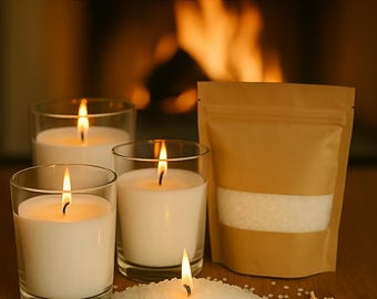 Wedding Sand Candle: DIY Pearled Wax, Odorless Granules