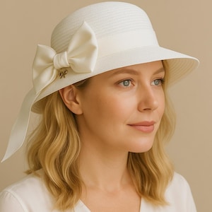 Bride Bow Cowgirl Hat, Bride Cowgirl Hat,Bridesmaid Pearl Cowgirl Hat, Bridal Cowgirl Hat ,Bride Cowboy Hat, Party Cowgirl Hat, Cowboy  Hat