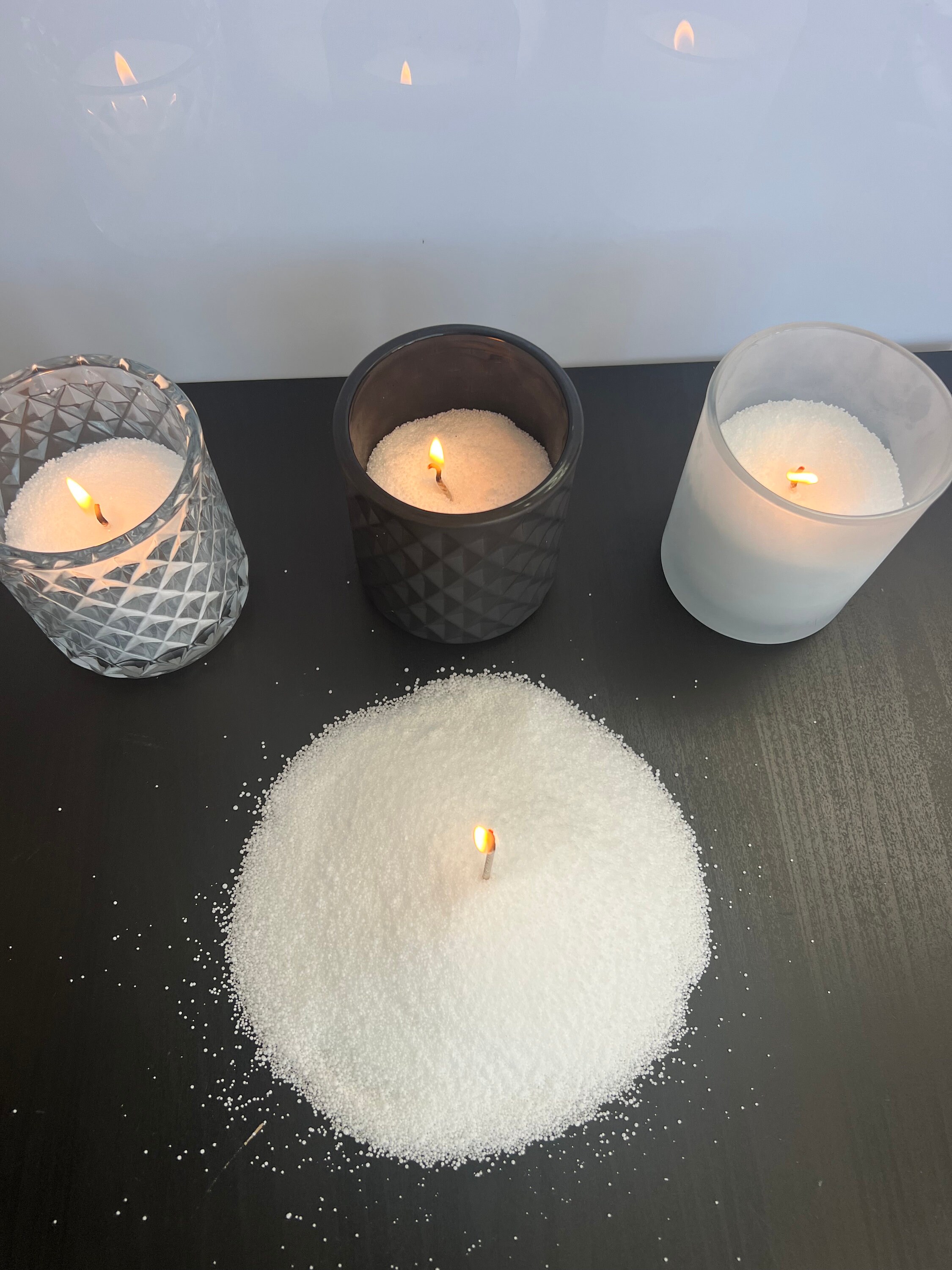 Luxury Candle Powder Granulated Candle Wax Candle Sand Wax Candle