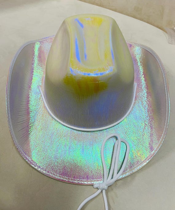 Cowboy Hat with Veil Bridal Shower Bachelorette Party Bride Pearl Rhinestones Amazon.com: Rhinestone Bride Cowgirl Hat With Pearl Detail  main image 4