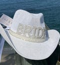 Bride Pearl Cowgirl Hat, Bride Cowgirl Hat,Bridesmaid Pearl Cowgirl Hat, Bridal Cowgirl Hat ,Bride Cowboy Hat, Party Cowgirl Hat, Cowboy Hat