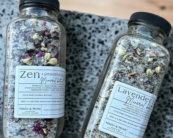 Bath Tea Gift Sets | Sweet Dreams Soaking Salts | Bath Salts | Calming and Relaxing | Lavender Bed Mineral Bath Salts | Bath Tea Soak