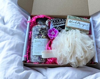 Bath Tea Gift Sets | Sweet Dreams Soaking Salts | Bath Salts | Calming and Relaxing | Lavender Bed Mineral Bath Salts | Bath Tea Soak