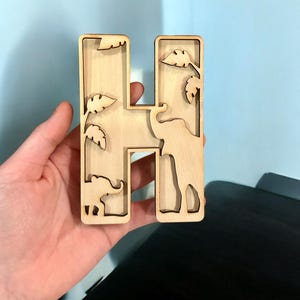 Letrero con nombre de Safari para bebé / Letrero con nombre para guardería Safari / Letreros con nombre para guardería Safari / Letrero con nombre de Safari para guardería / Letrero con nombre de animales lindos de Safari