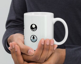 Adventure Trip white mug