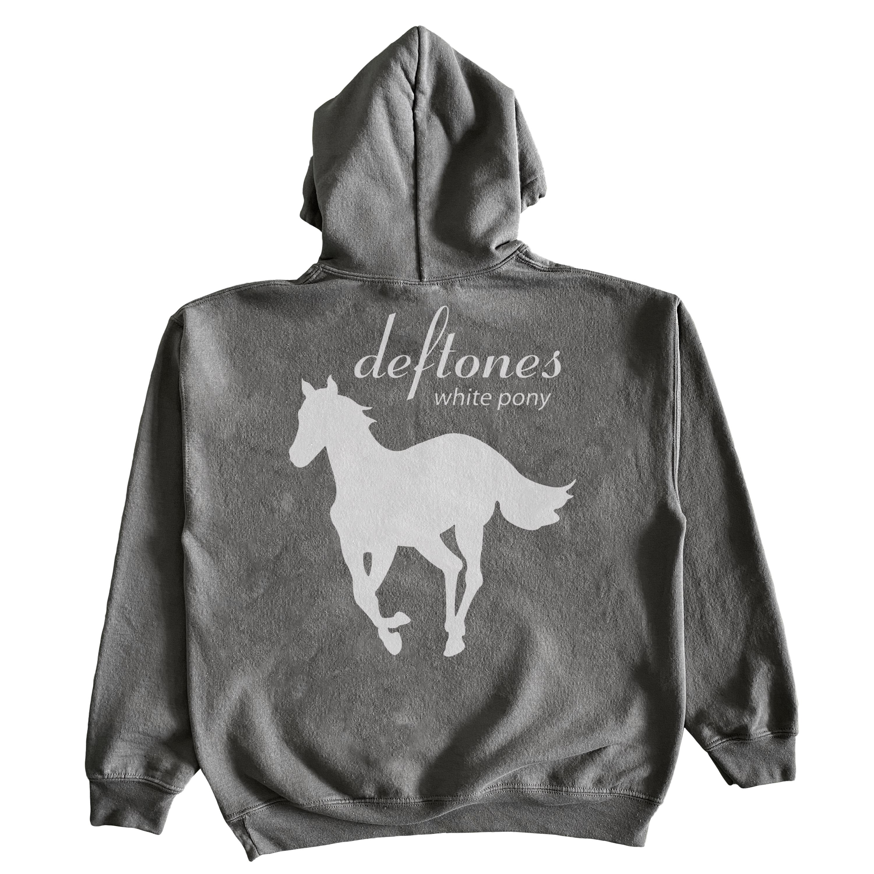 Deftones white pony hoodie cheap