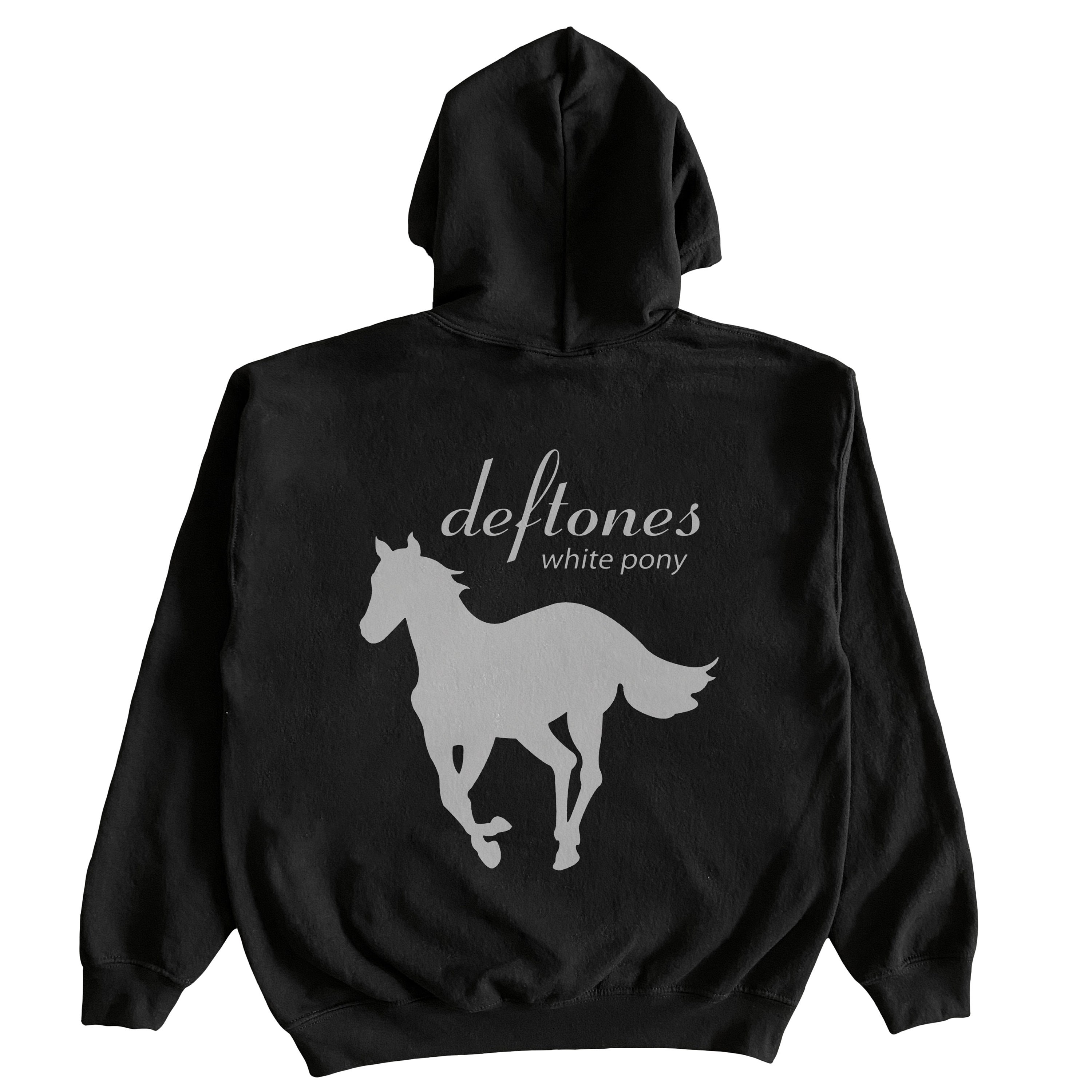 Deftones red hoodie hot sale
