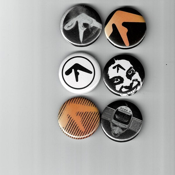 aphex twin button set