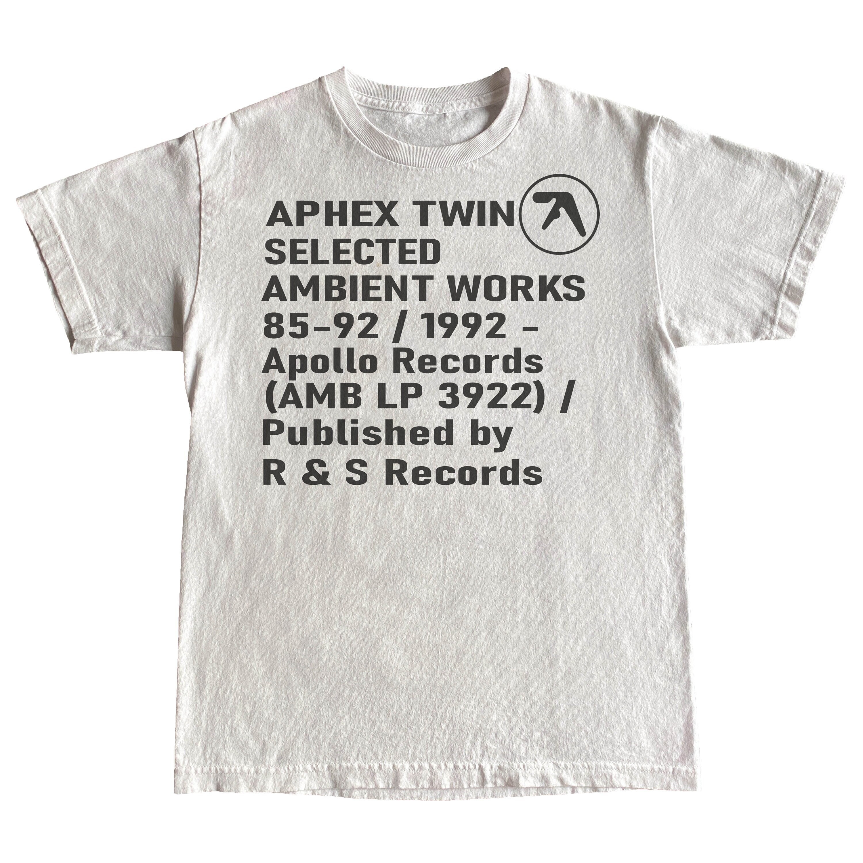 Koszulka aphex twin ambient works records - Etsy Polska Koszulka aphex twin ambient works records - Etsy Polska