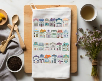 Calendar tea or dish towel by Jacquard Francais