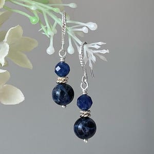 Sodalite Gemstone Earrings