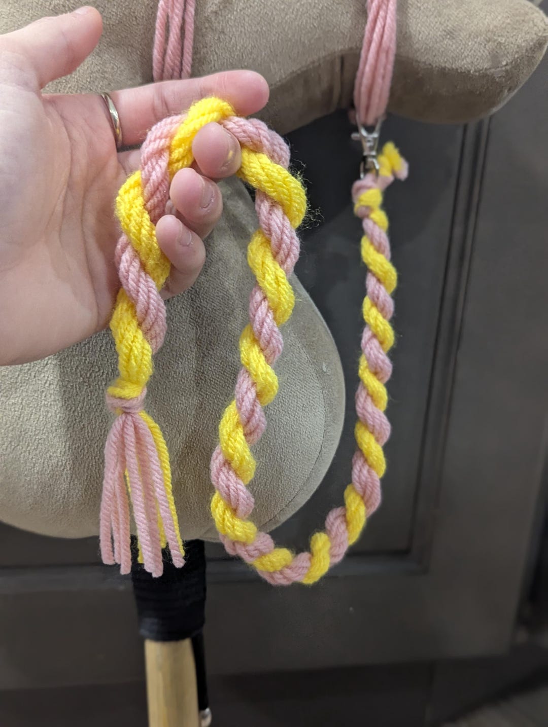 Custom Hobby Horse Yarn Lead Ropes || Hobby Horse Tack || Cheap ...