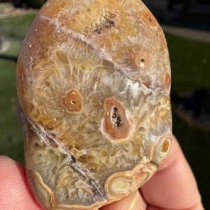 Rainbow Agate from Brazil, Choose your Tumbled Crystal, Medium Size