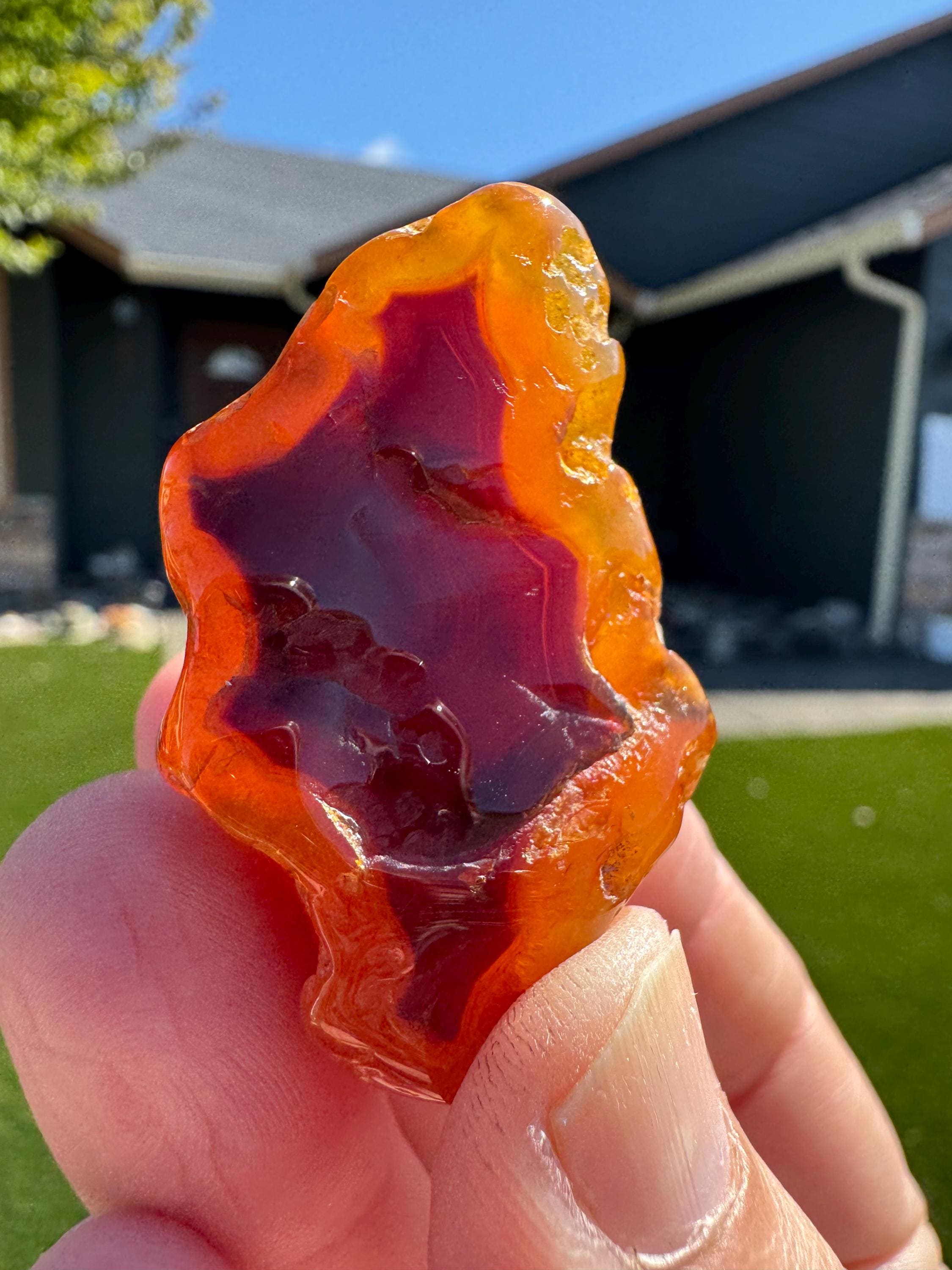 Oregon Carnelian Agate - Etsy