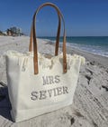 Custom Bride Tote Bag, Engagement Gift, Personalized Bride Bag, Future Mrs Tote, Bride to Be Gift, Bridal Shower Gift, Gifts for Bride