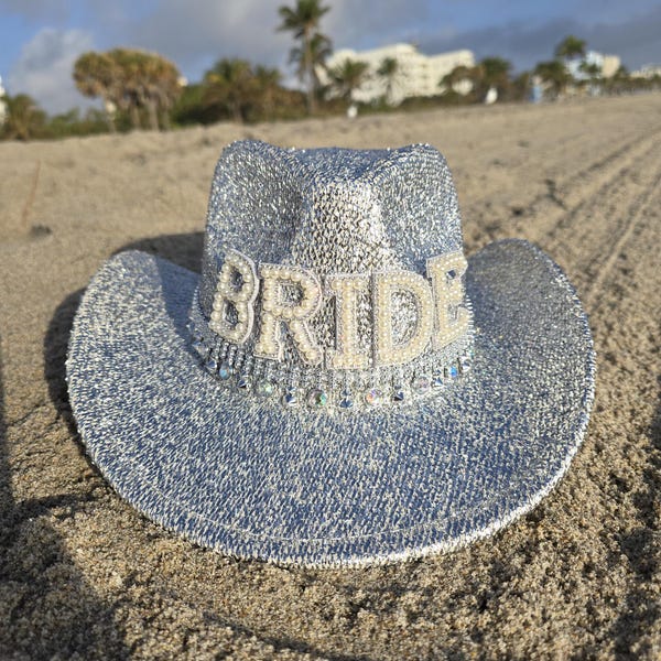 BRIDE Pearl Cowboy Hat