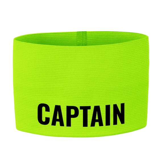 6 Pezzi Fascia da Capitano Calcio, Fascia Capitano Calcio