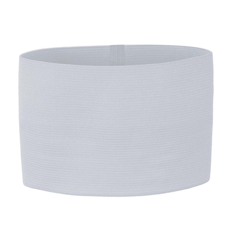 May include: White elastic knee support band for sports or physical therapy.