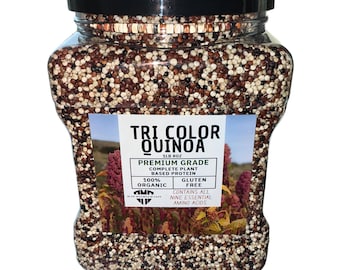 Quinua orgánica tricolor, 24 oz