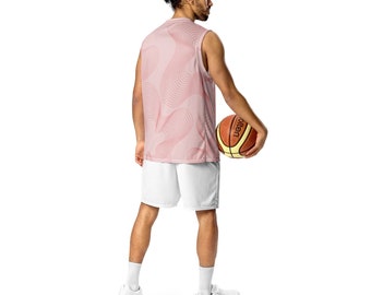 Maglia da basket high tech: resta fresco e asciutto in campo/tessuto in poliestere riciclato, stile streetwear
