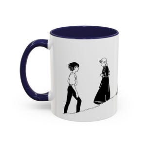 Howl's Moving Castle Inspired Ceramic Mug (11oz or 15oz), Anime, Cute, Miyazaki, Gifts (Featuring Howl, Sophie and Calcifer) Version 2 image 14