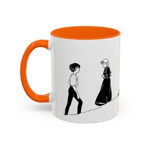 Howl's Moving Castle Inspired Ceramic Mug (11oz or 15oz), Anime, Cute, Miyazaki, Gifts (Featuring Howl, Sophie and Calcifer) Version 2 image 18